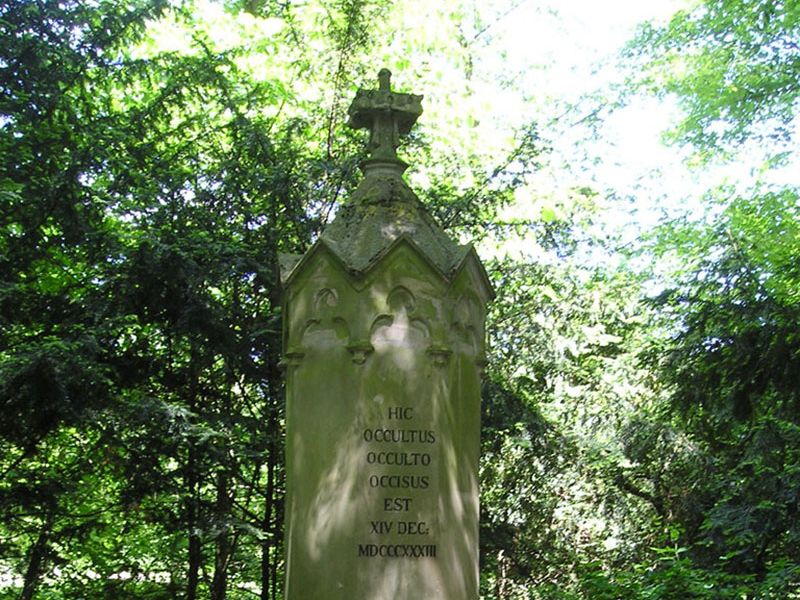 Kaspar Hauser, Gedenkstein