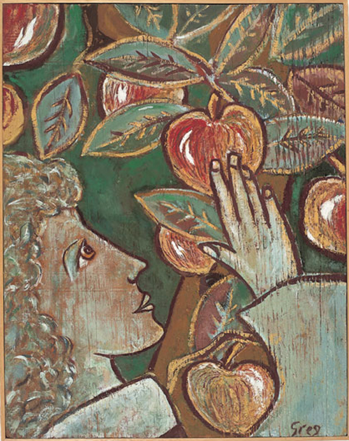 Kaspar Hauser, Apfel, Ausstellung, Greg Tricker
